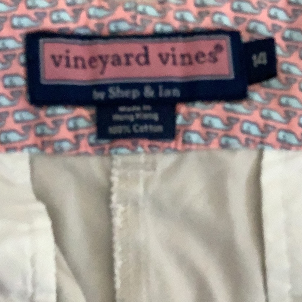 Vineyard Vines 3.5” Every Day Shorts Sand Size 14 - Picture 6 of 7